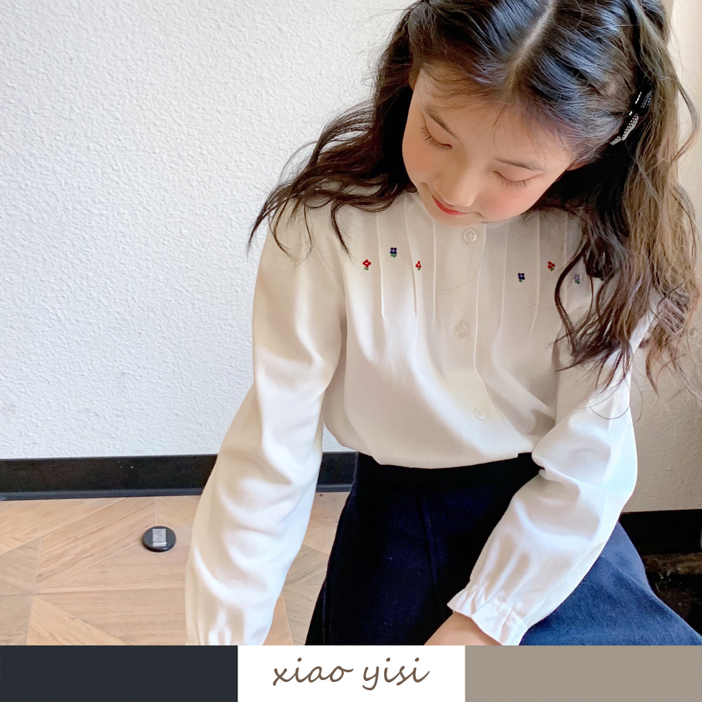 xiaoyisi25秋冬女童日衬衫