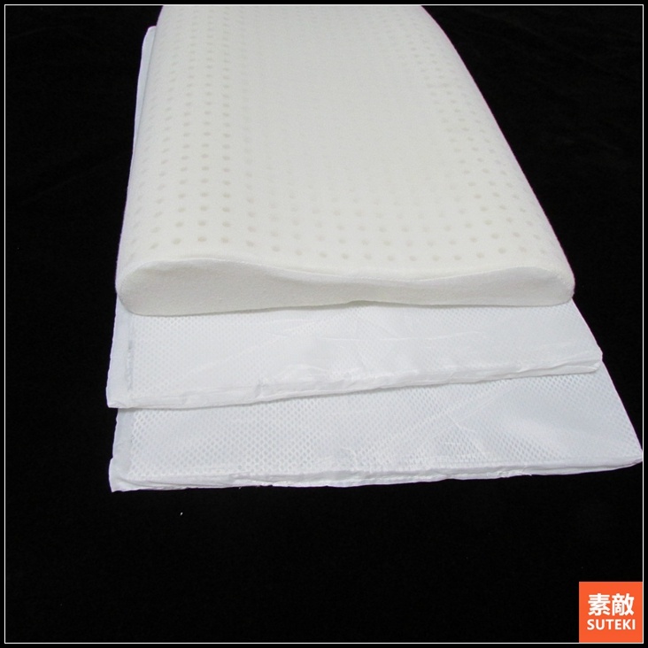 新款送外套低枕儿童新一代特拉雷塔拉蕾乳胶可整体水洗枕头可调高
