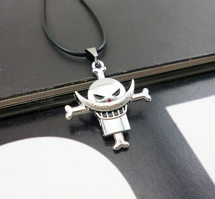 海贼王白胡子 项链钥匙扣 艾斯标志动漫周边饰品挂件礼品生日礼物