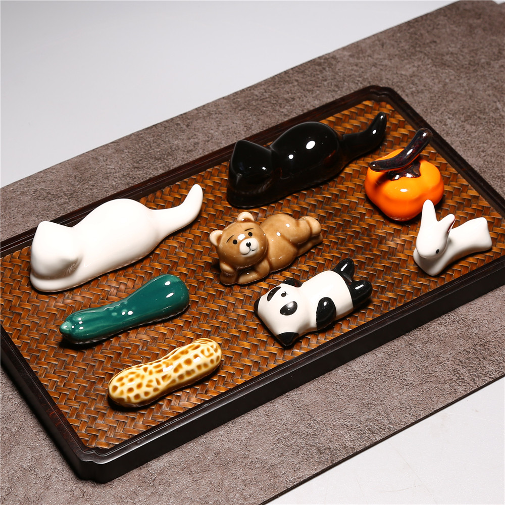 创意陶瓷毛笔笔搁笔山笔架置笔可爱简约中国风书法绘画文房四宝书法用品多功能创意文艺桌面小摆件,文具电教/文化用品/商务用品,文房四宝,淘宝优惠券,粉丝福利购,淘宝优惠卷