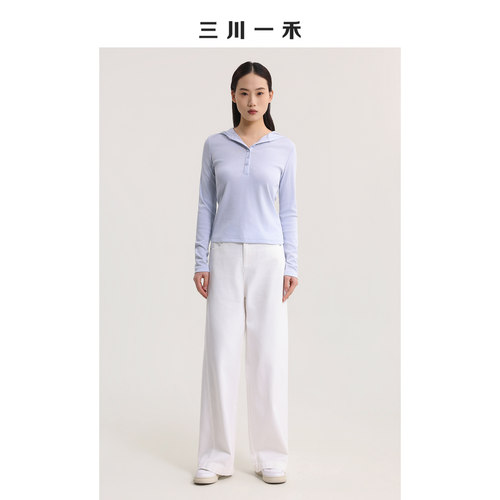 三川一禾春季新款女士阔腿裤