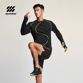 运动sportsday长袖 T恤2024秋季 新SUWUKOU联名上衣男