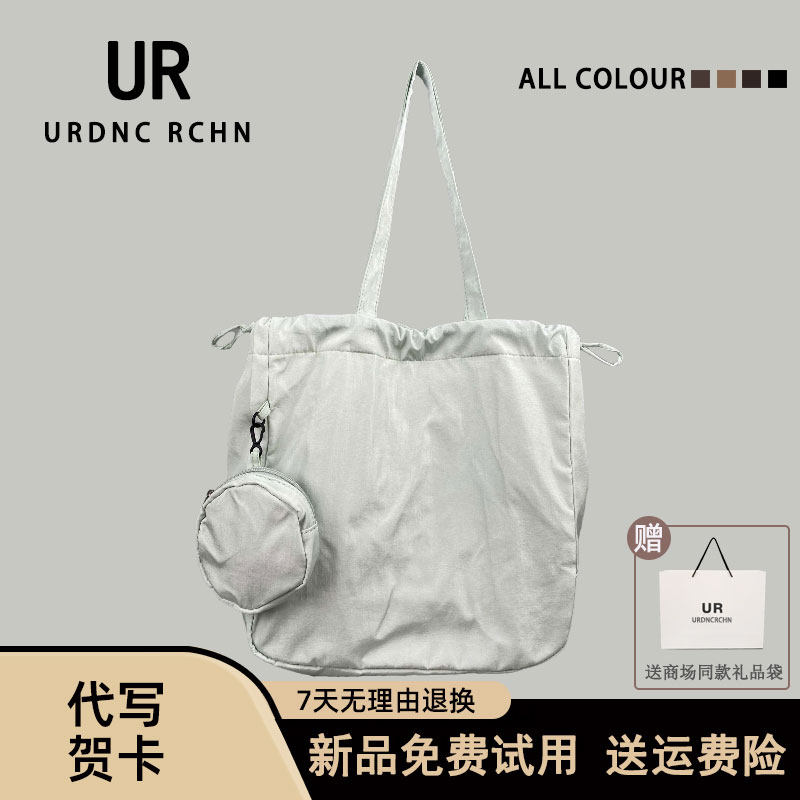 健身包休闲百搭抽绳单肩包