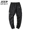 JEEP SPIRIT Jeep Sports pants Autumn new pattern Easy Closing sweatpants  leisure time Haren trousers