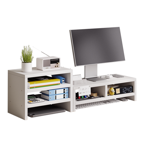 垫电脑显示器屏幕增高架桌面收纳盒底座办公室台式电脑整理置物架