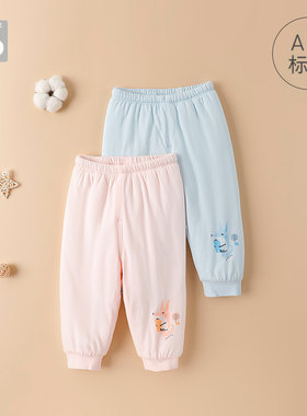 好孩子长裤纯棉保暖裤夹棉