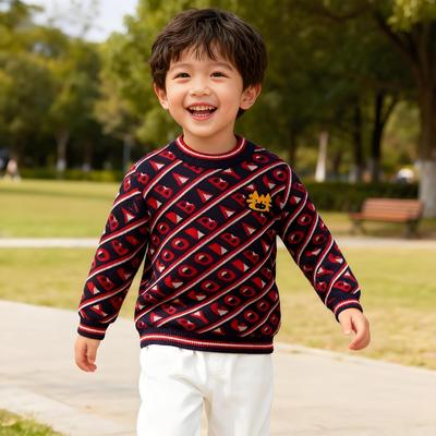 GB好孩子男童女童a类针织毛衣秋