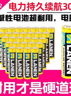 碱性电池五号七号玩具话筒指纹锁血压计5号7号AAA空调遥控器1.5V