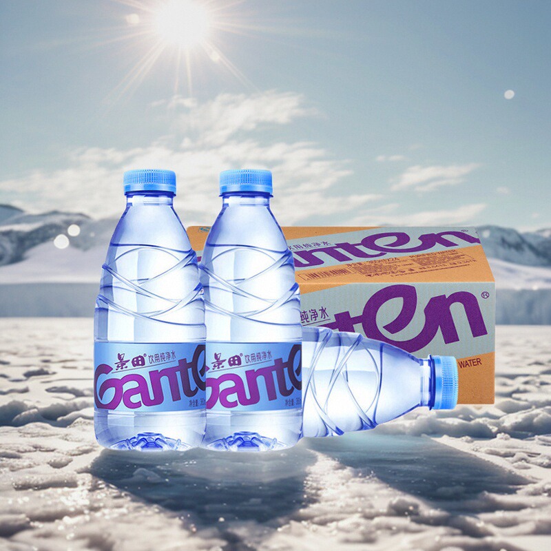 景田瓶装纯净水560ml饮料
