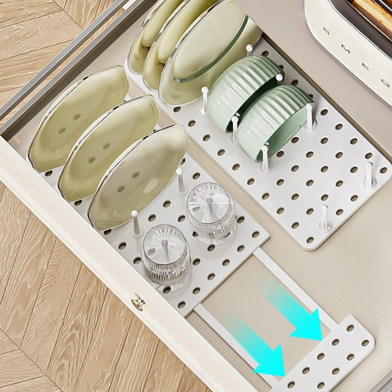 碗架厨房置物架可伸缩碗筷沥水架