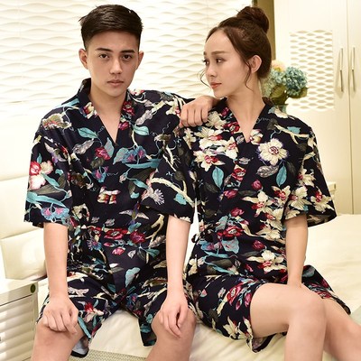汉蒸服男女纯棉全棉浴室睡衣汗蒸服高档女士洋气个性女款时尚新款