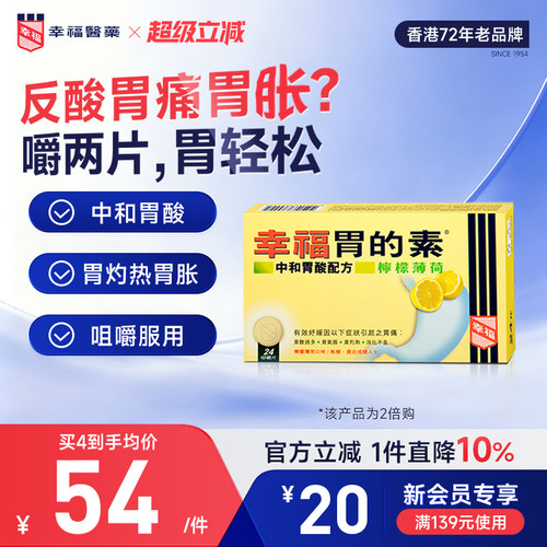 胃痛/胃胀气/胃灼热/消化不良