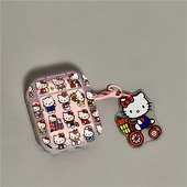 适用Airpods4耳机保护套甜妹少女心KT猫咪苹果耳机套AirPods1 2代 pro保护壳带吊坠airpods新3代蓝牙耳机壳女