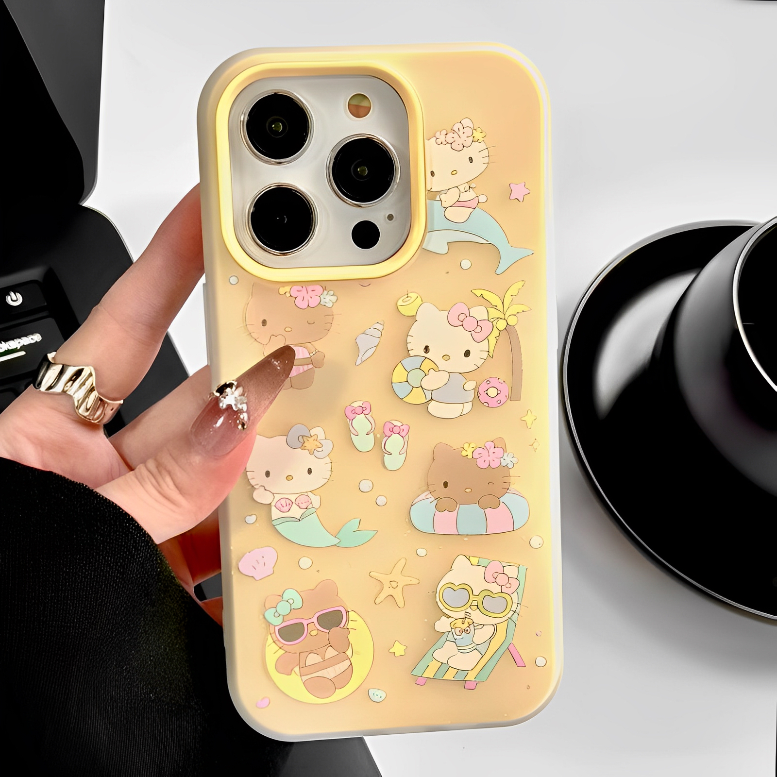 适用iPhone苹果度假KT手机壳