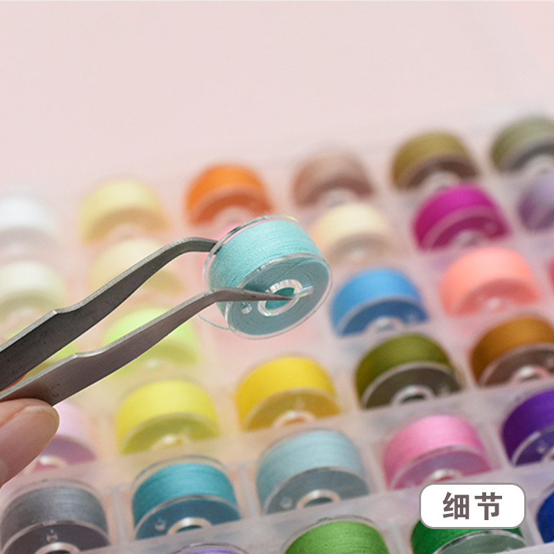 家用72色带线锁芯套盒底线