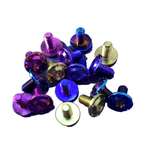 适用于arai neo rx7x z7z8x14x15glamster头盔镜片底座钛合金螺丝