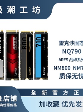 雷克沙固态硬盘战神ARES系列/NM710/610/雷神PRO/NQ790NVME1TB 2T