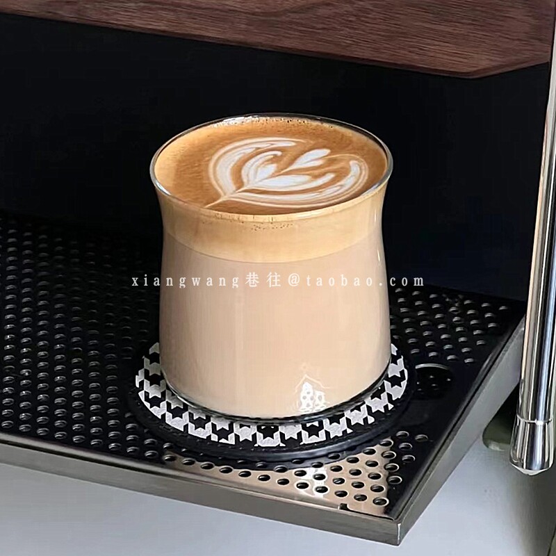简约ins玻璃反口咖啡杯