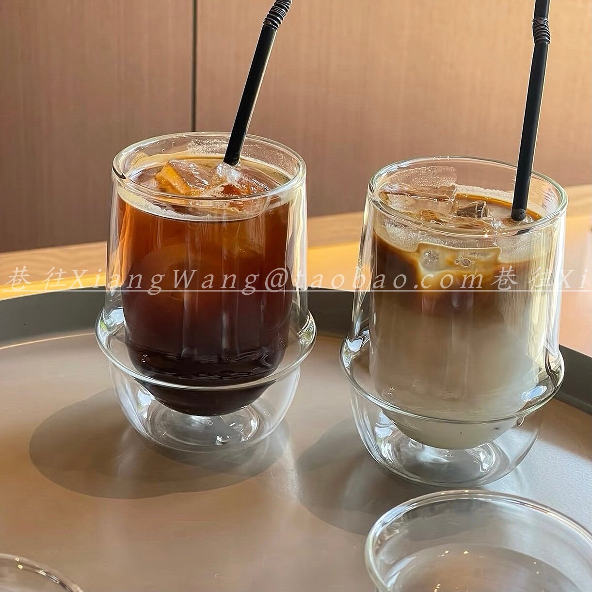 双层玻璃杯耐高温家用水杯