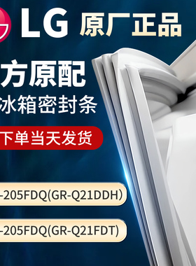 适用LG BCD205FDQ(GR-Q21DDH）205FDQ(GR-Q21FDT)冰箱门密封胶条