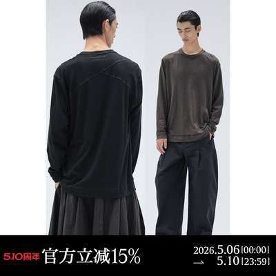 ATTEMPT SS26 柔软长袖T恤