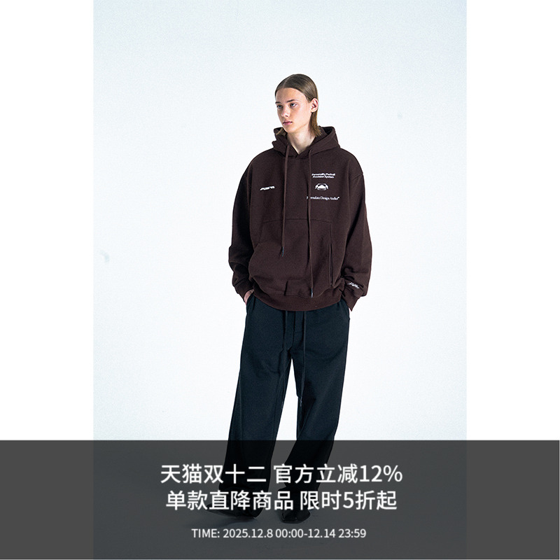 ATTEMPTPPPS符号连帽卫衣