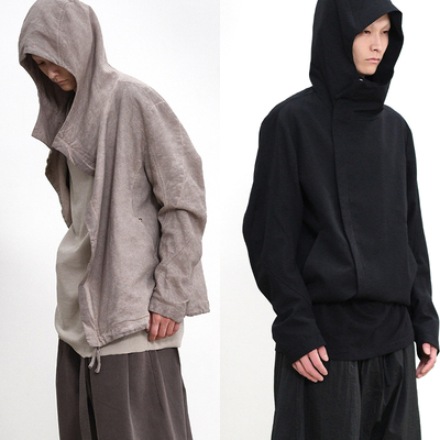 ATTEMPT SS25 螺旋袖连帽夹克