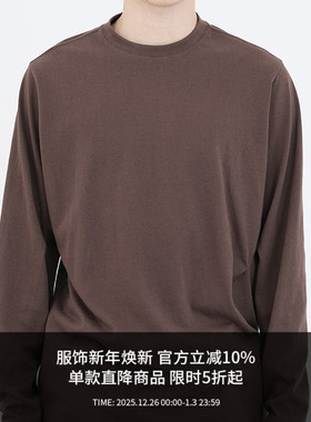 ATTEMPT AW24 侧面折叠长袖T恤