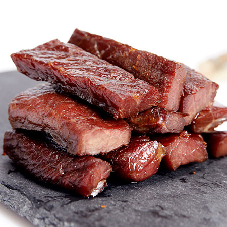 呼伦贝尔特产风干牛肉干原味烧烤味独立包装开袋即食零食左旗牧场
