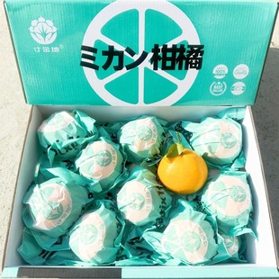 新货寸金地春见粑粑柑6.5斤礼盒装味美多汁四川桔子橘子新鲜包邮