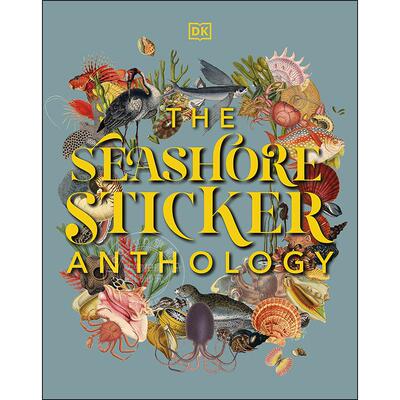 现货 海滨生物贴纸精选集 DK出品 英文原版 The Seashore Sticker Anthology