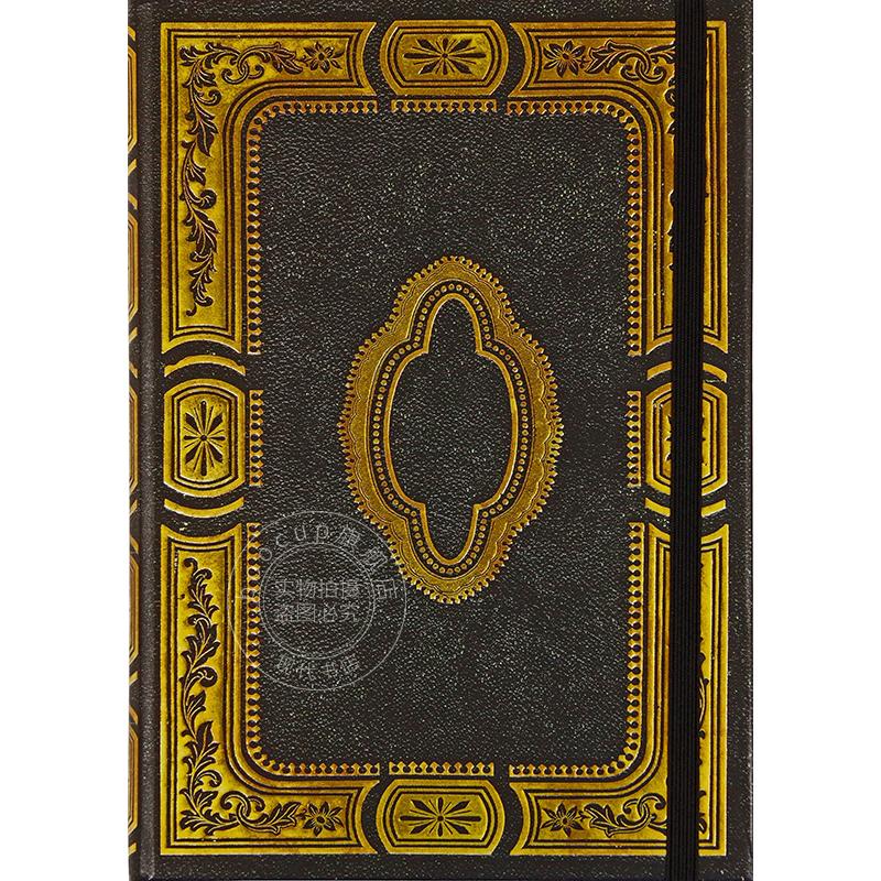 镀金缟玛瑙 笔记本 日记本 文创周边 Peter Pauper Press 无酸纸 英文原版 Gilded Onyx Journal