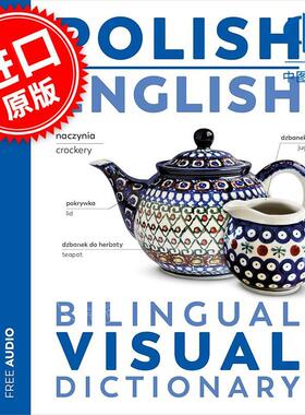 现货 波兰语英语双语视觉词典 DK出版社双语视觉词典 英文原版 Polish English Bilingual Visual Dictionary