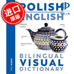 社双语视觉词典 英文原版 Visual 波兰语英语双语视觉词典 Dictionary Bilingual DK出版 English 现货 Polish