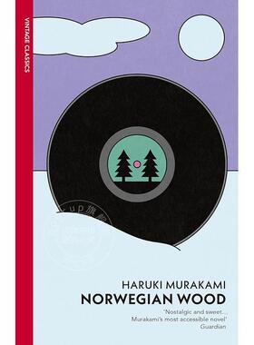 预售 挪威的森林 村上春树 新封面版 Vintage Classics系列 英文原版 Norwegian Wood 长篇爱情小说 Haruki Murakami 日本作家