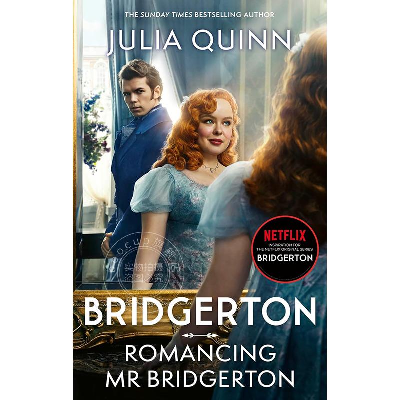 布里奇顿电视剧封面版 英文原版 Bridgerton: Romancing Mr Bridgerton 奈飞网剧 布里杰顿家族 Julia Quinn茱莉亚·奎因