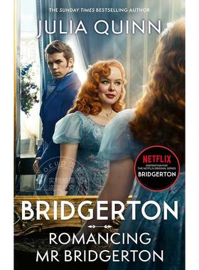 布里奇顿电视剧封面版 英文原版 Bridgerton: Romancing Mr Bridgerton 奈飞网剧 布里杰顿家族 Julia Quinn茱莉亚·奎因