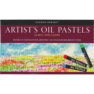 英文原版 Pastels 文创周边 Oil Series Studio Press Pauper Peter 油彩棒 工作室系列