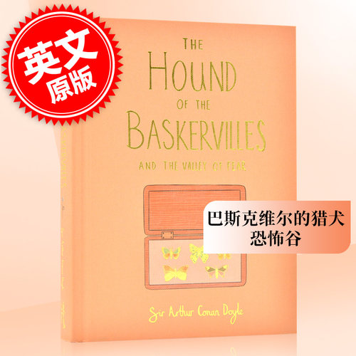 巴斯克维尔的猎犬 恐怖谷 英文原版 经典文学小说书 柯南道尔Hound Baskervilles and Valley Fear wordsworth精装收藏版