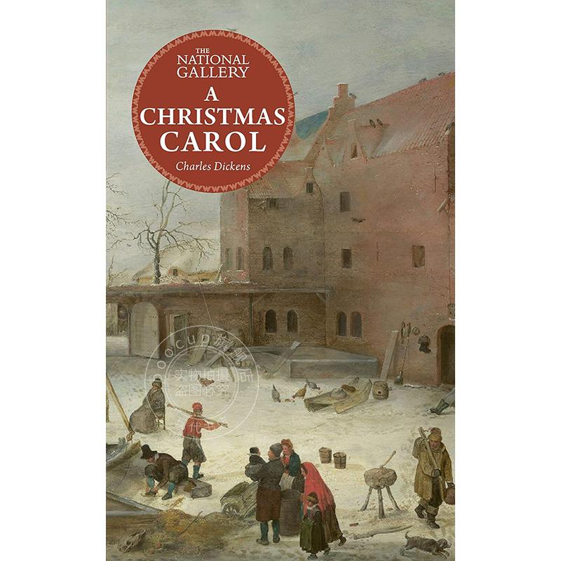 现货 圣诞颂歌 英国国家美术馆名作经典 查尔斯狄更斯 英文原版 A Christmas Carol The National Gallery Masterpiece Classics