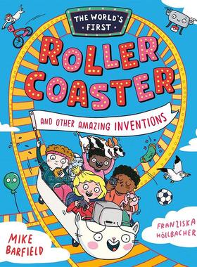 现货 世界上第一个过山车和其他惊人的发明 儿童科普绘本 英文原版 The Worlds First Rollercoaster and other amazing invention