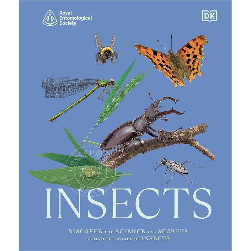 现货 昆虫 探索昆虫世界背后的科学和秘密 DK出版社 百科全书 英文原版 RES Insects: Discover the Science and Secrets Behind t