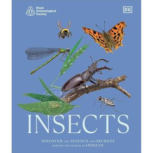 and 科学和秘密 百科全书 社 昆虫 RES Science Secrets the DK出版 Discover Insects Behind 英文原版 探索昆虫世界背后