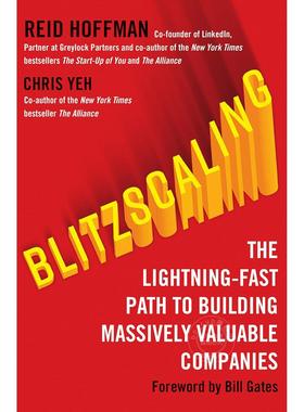 现货 闪电式扩张：打造高估值公司的闪电之路 英文原版 Blitzscaling: The Lightning-Fast Path to Building Massively Valuable