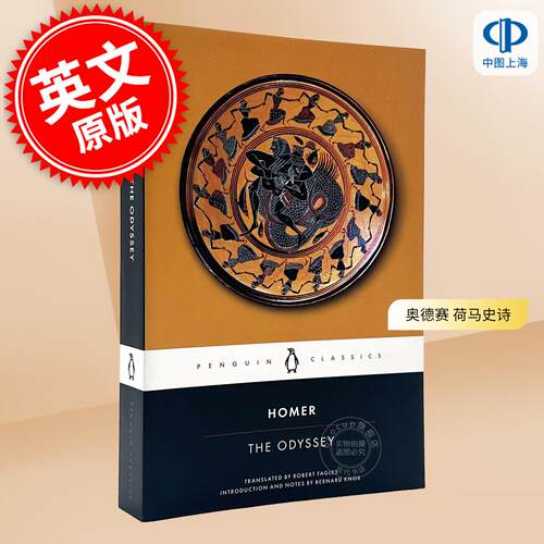 现货 奥德赛 荷马史诗 Homer Penguin Classics系列 Robert Fagles翻译 英文原版 The Odyssey