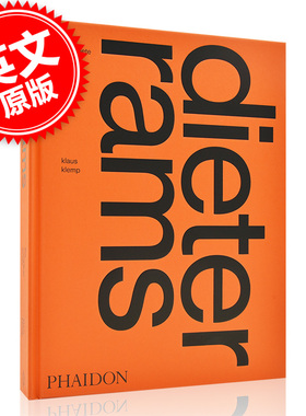 预售 英文原版 Dieter Rams: The Complete Works 迪特·拉姆斯作品集 工业产品设计 艺术画册 Phaidon出版社 中图原版进口
