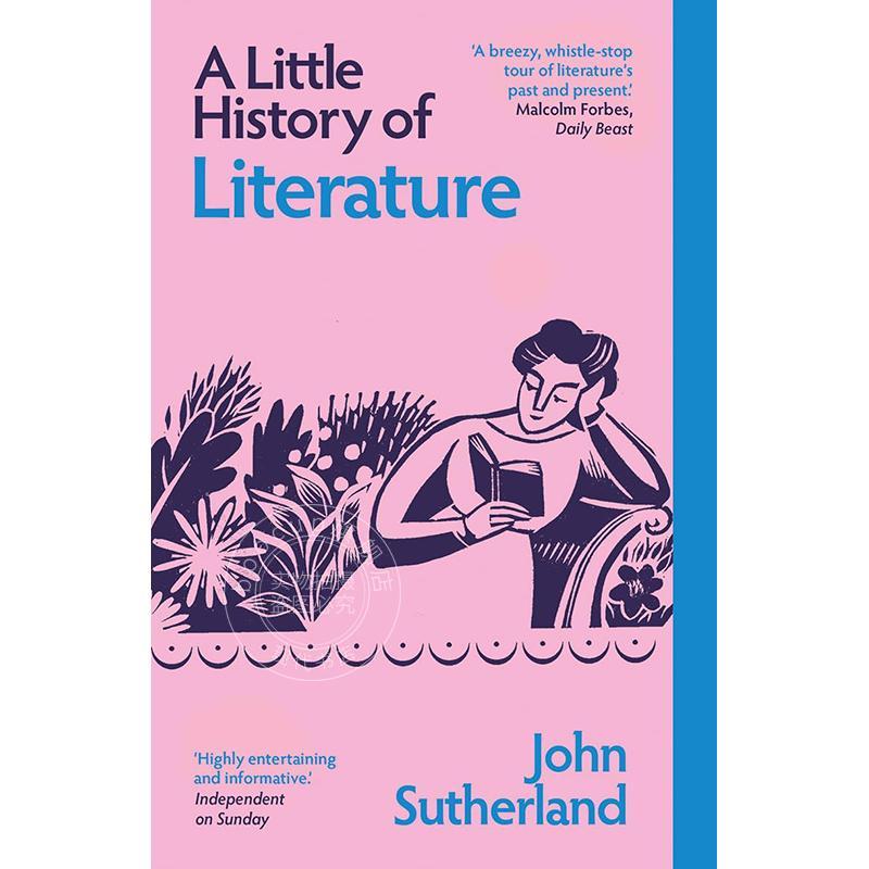 文学的40堂课 耶鲁小史系列 世界文学简史 英文原版 A Little History of Literature 耶鲁大学出版社 John Sutherland
