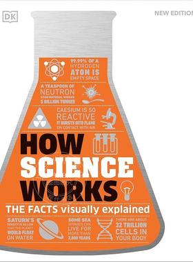 现货 科学是如何运作的：可视化图解案例新版 DK出版社 英文原版 How Science Works: The Facts Visually Explained 新书预订
