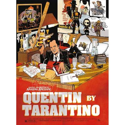 昆汀塔伦蒂诺 人物自传漫画书 Titan出版社 英文原版 Quentin by Tarantino