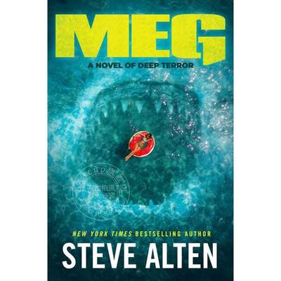 现货 巨齿鲨 电影原著小说 斯蒂夫·奥顿 Steve Alten 英文原版 MEG